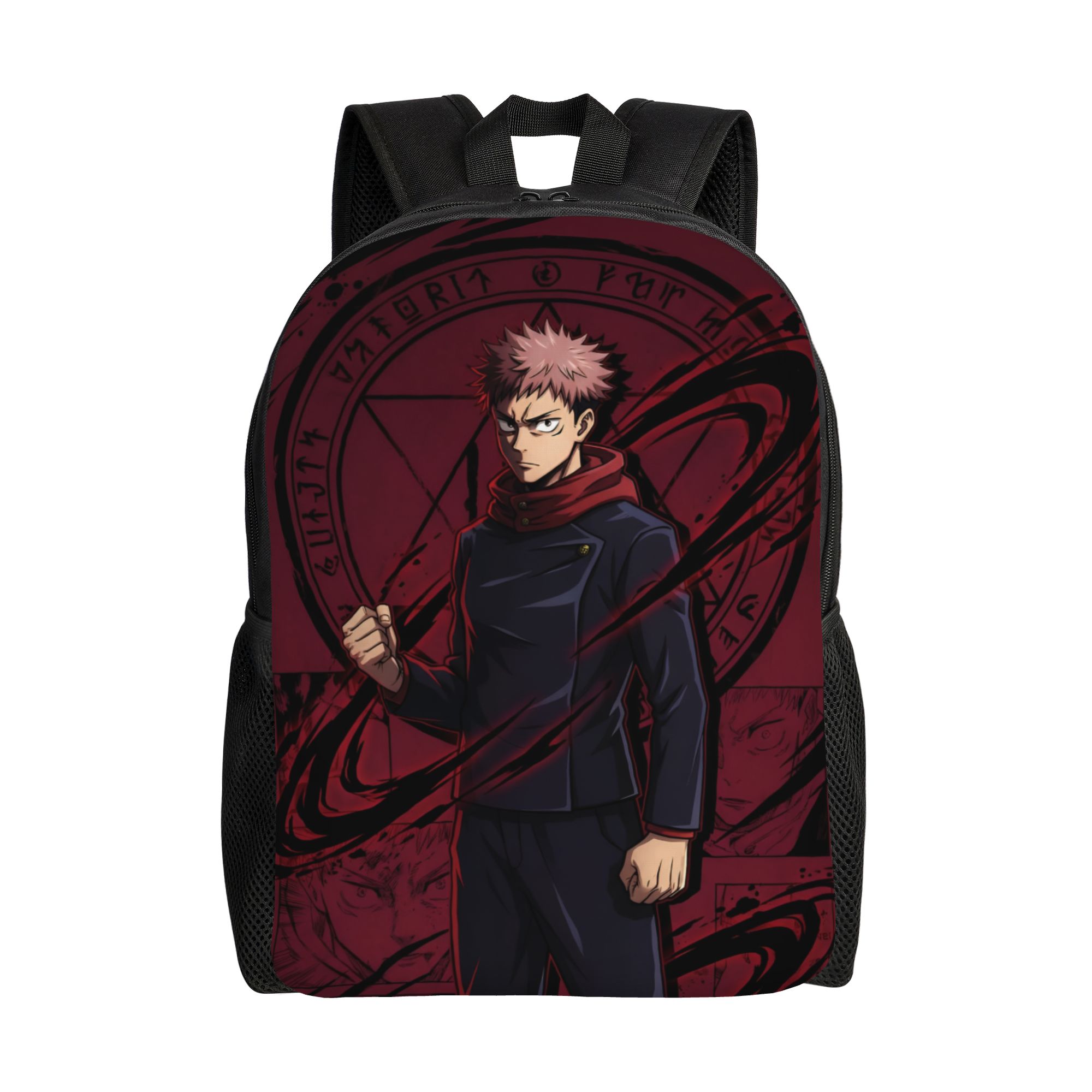 Laptop Accessories Bag For Men - Zaino con stampa 3D J-Jujutsus K-Kaisens