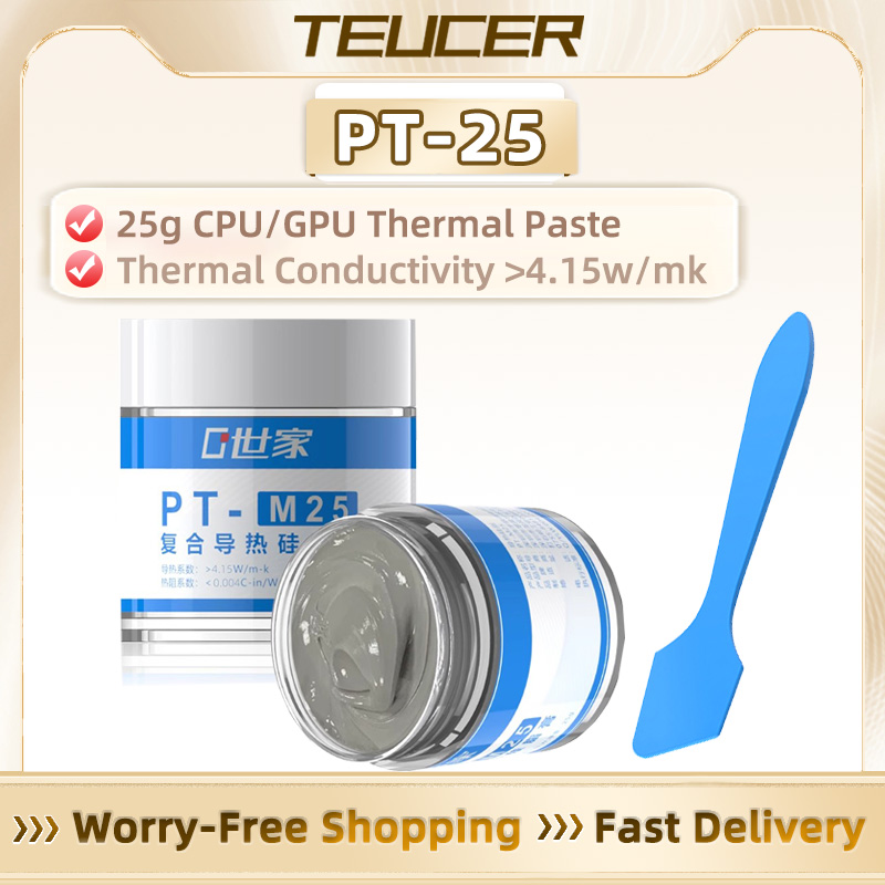 Laptop Cooling Pad - TEUCER PT-M25 Grasso Termico 25g |