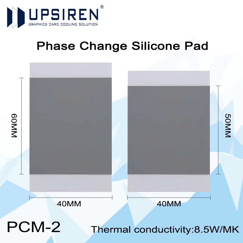 Laptop Cooling Pad - UPSIREN PCM-1PCM-2 8.5W/mk Grasso al silicone