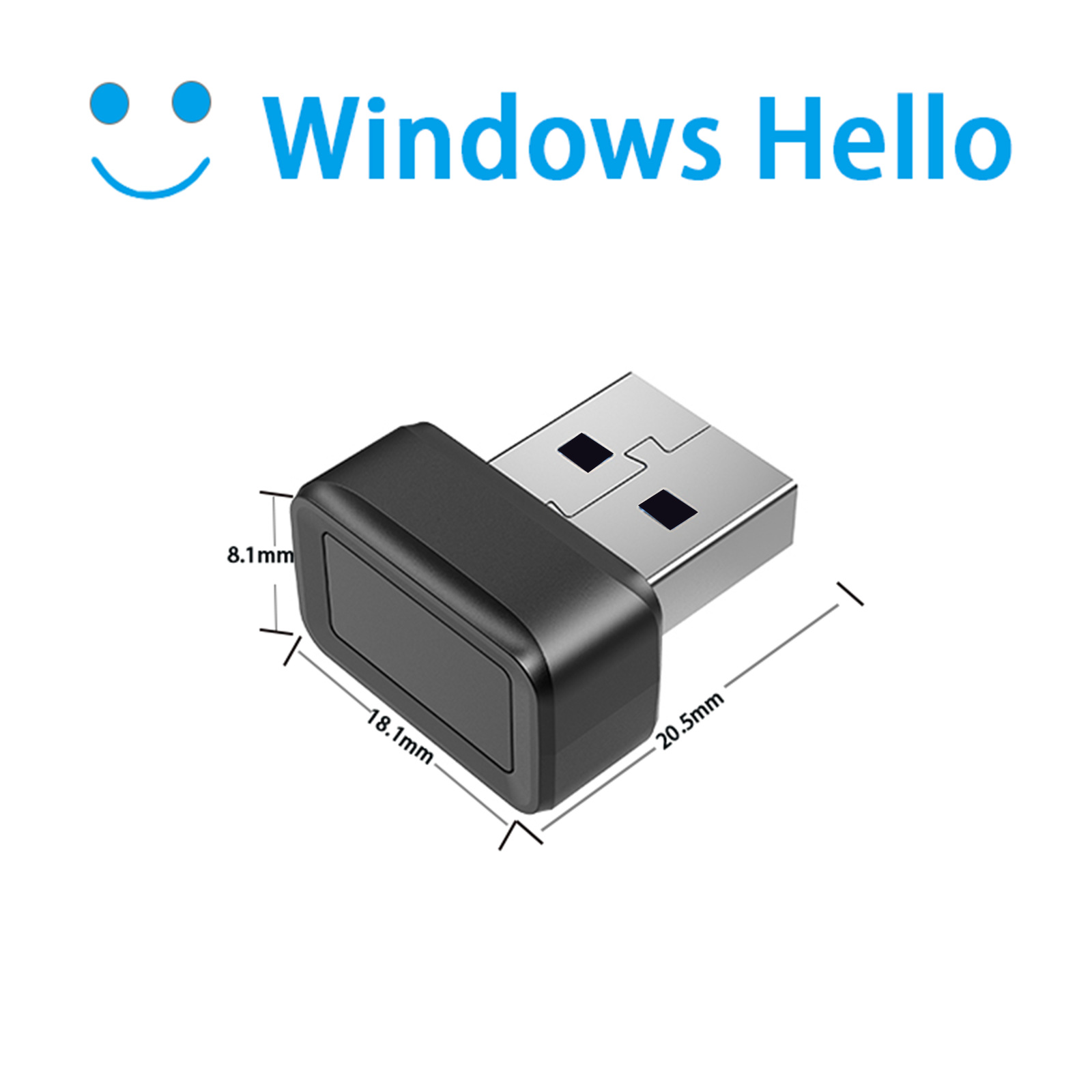 Fingerprint Reader Usb - Lettore di chiavi con impronta digitale
