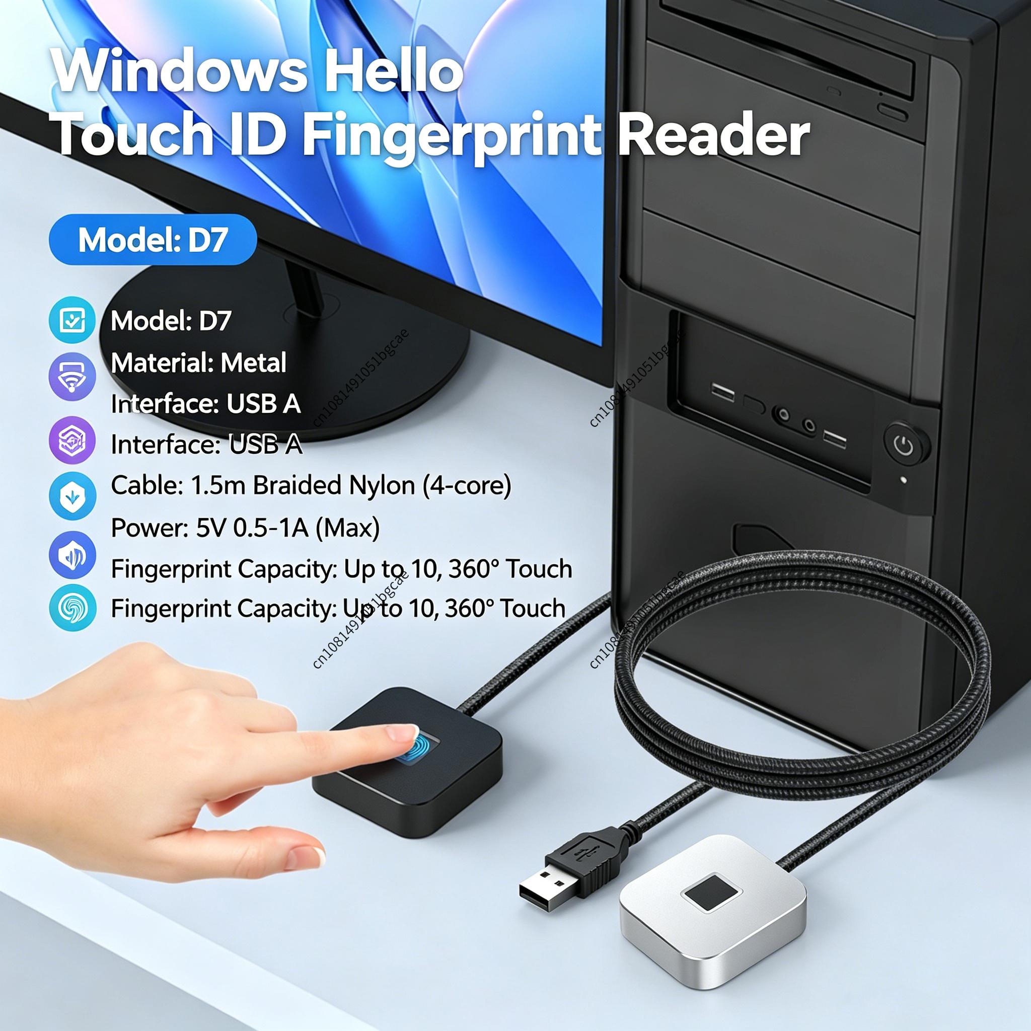 Fingerprint Reader Usb - Lettore di impronte digitali USB con