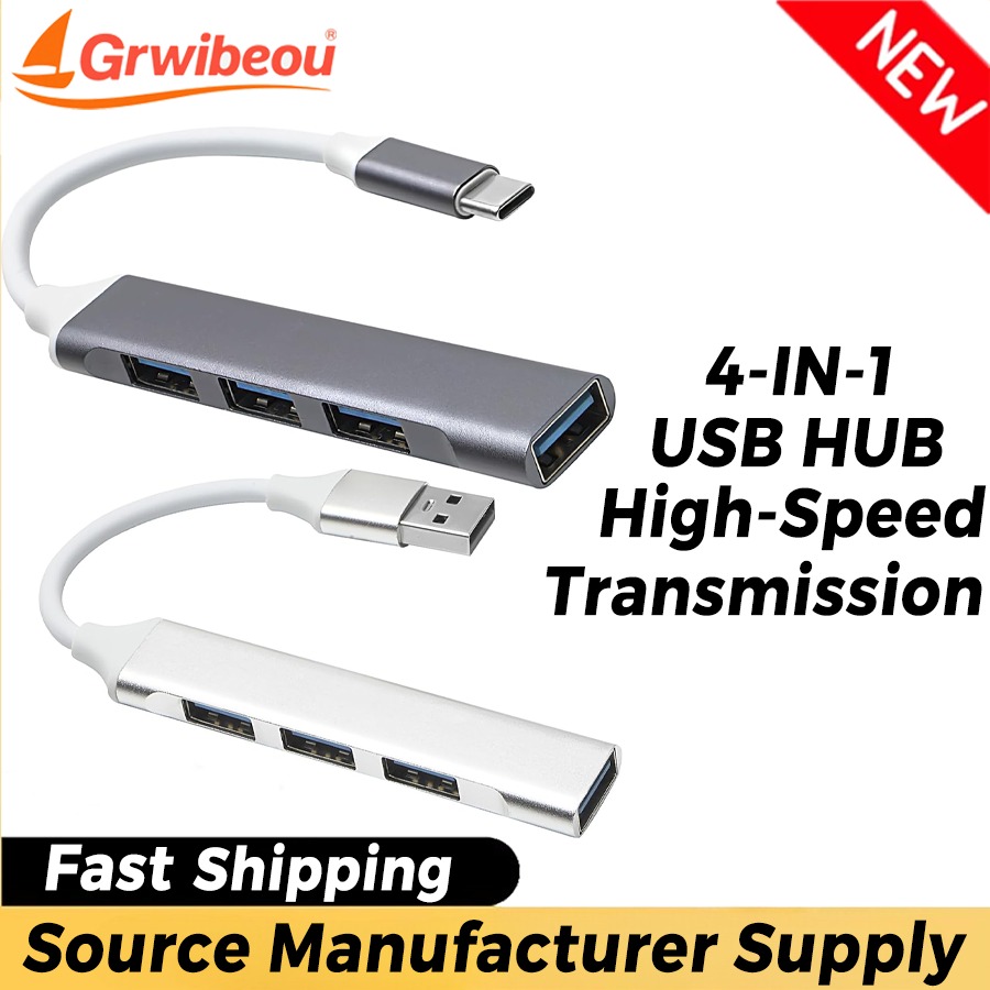 Apple Accessories Laptop - Hub USB 4 in 1, Hub