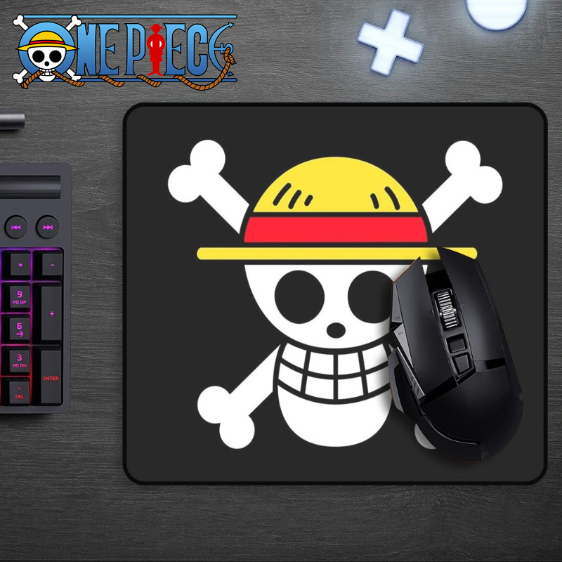 Laptop Accessories Bundle - Cartoon One Piece Rufy Skull Mouse