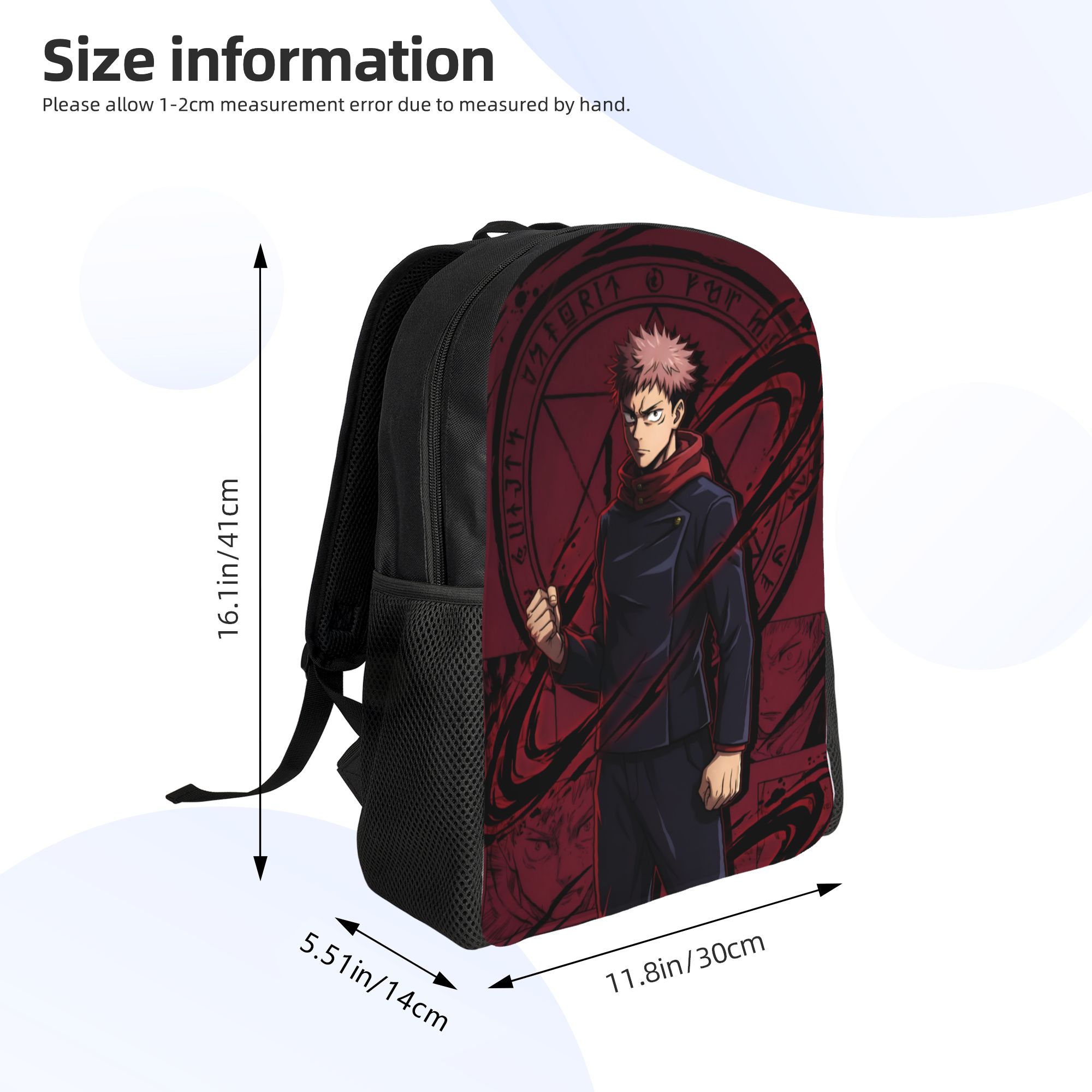 Zaino con stampa 3D J-Jujutsus - Laptop Accessories Bag For Men recensione e prezzo