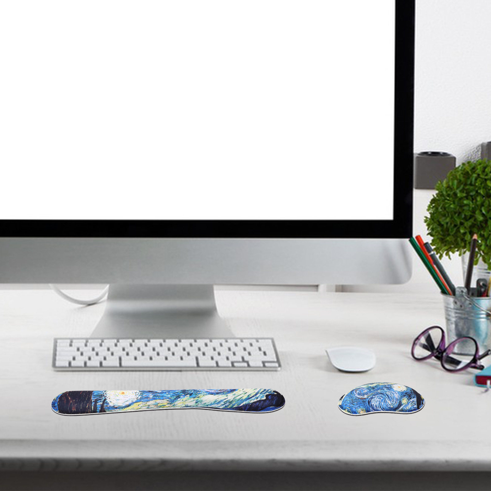 2 Pezzi Poggiapolso in Memory  - Laptop Accessories For Wrist Support recensione e prezzo