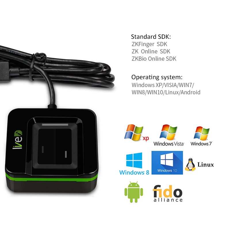 Lettore USB per scanner ottico - Fingerprint Reader Usb recensione e prezzo
