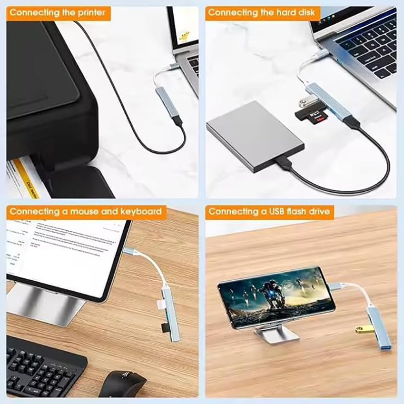 Hub USB Tipo C a 4 Porte Multi - Apple Accessories Laptop recensione e prezzo