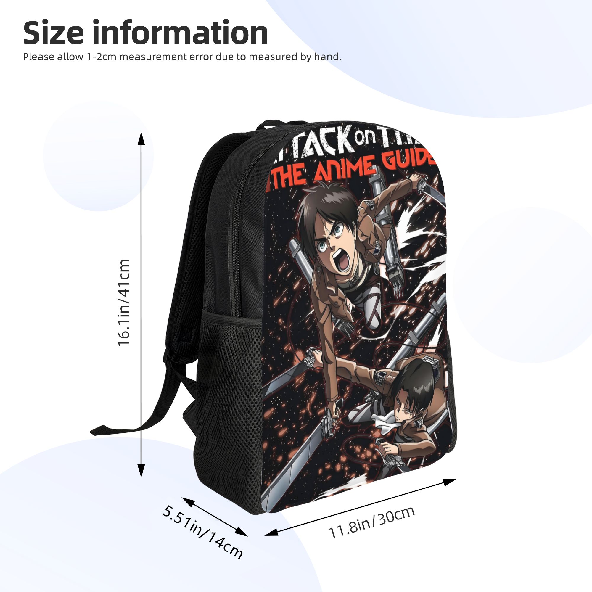 Attacks on Titans Zaino da via - Laptop Accessories Bag For Men recensione e prezzo