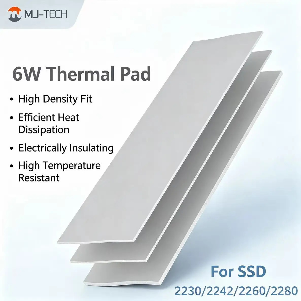 MJ-TECH Pad Termico 6W/mK in S - Laptop Cooling Pad recensione e prezzo