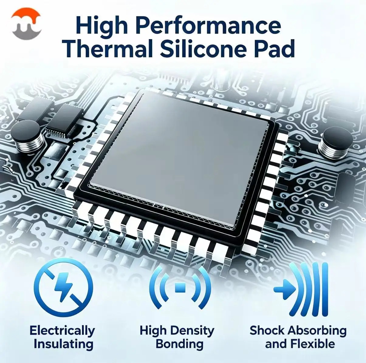 MJ-TECH Pad Termico 6W/mK in S - Laptop Cooling Pad recensione e prezzo