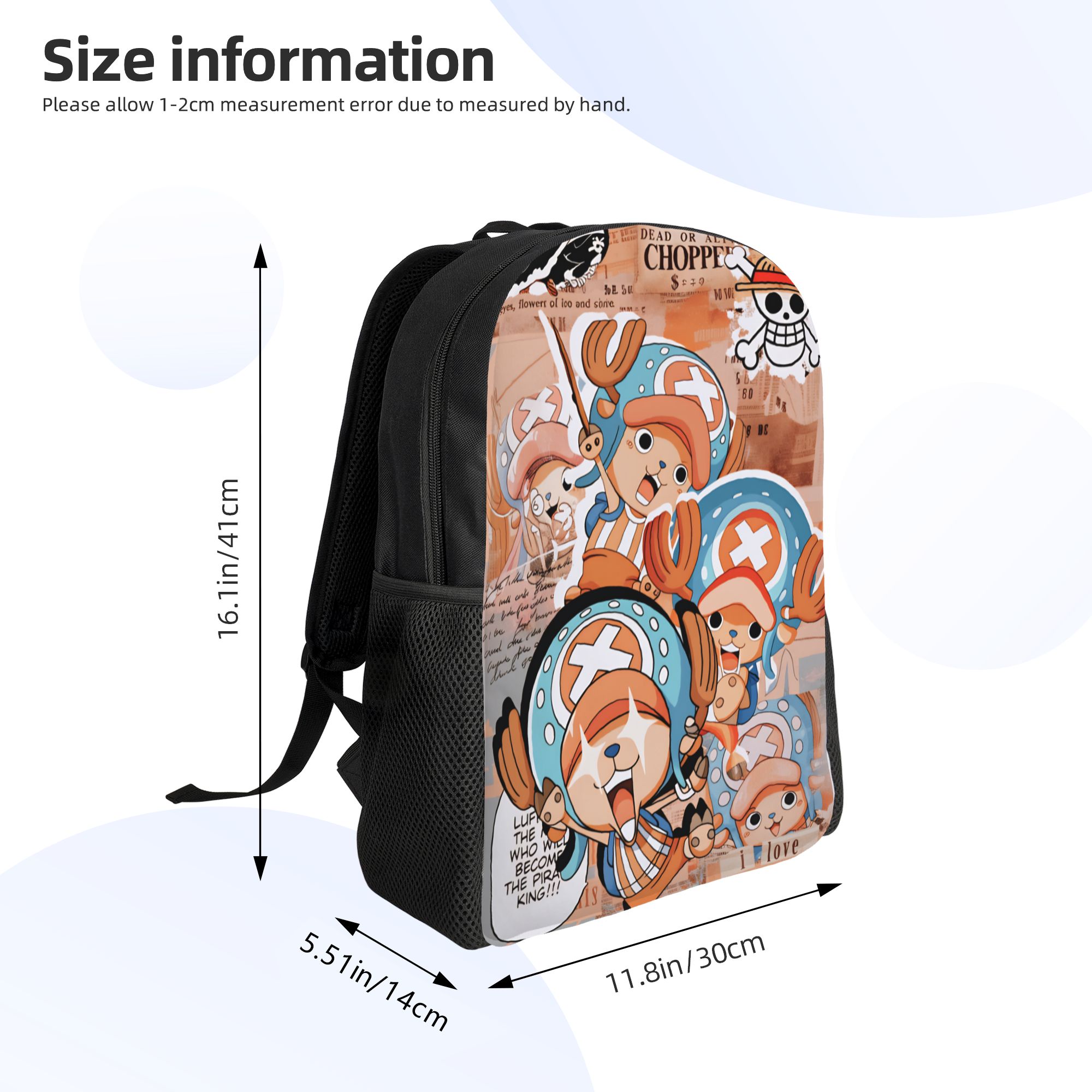 Zaini 3D Print One P-Pieces To - Laptop Accessories Bag For Men recensione e prezzo