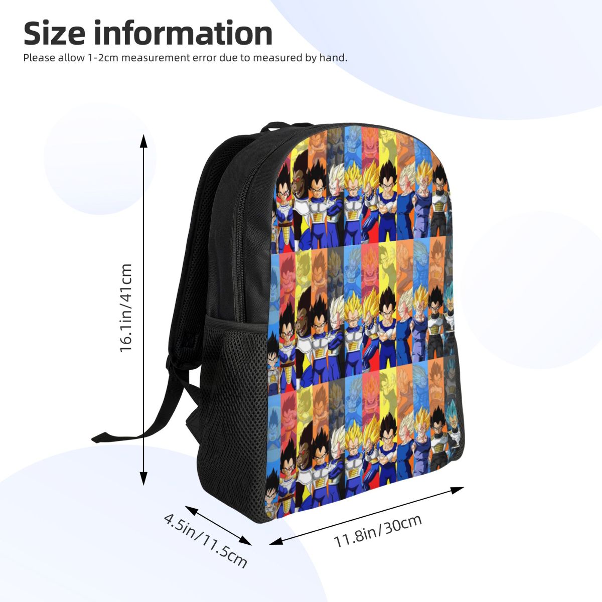 Zaini V-Vegetaes con stampa 3D - Laptop Accessories Bag For Men recensione e prezzo