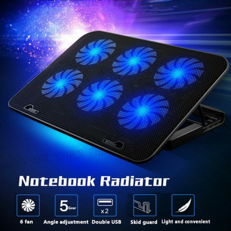 Y 6 ventole USB Cooler Tappeti - Laptop Cooling Pad recensione e prezzo