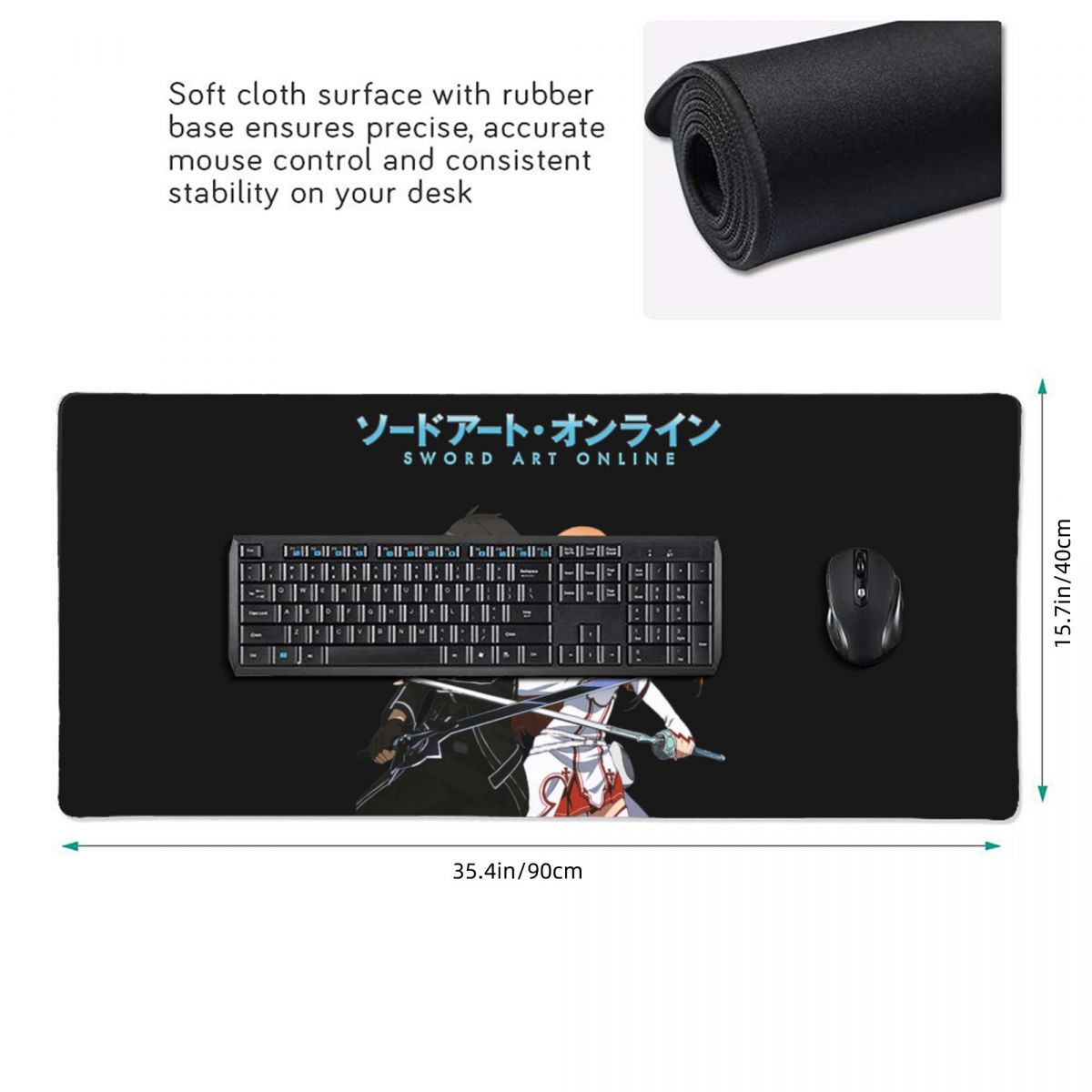 Tappetino per Mouse Grande Swo - Laptop Accessories Online recensione e prezzo